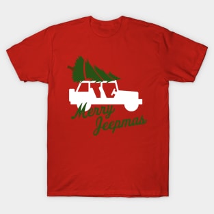 Merry Jeepmas! White T-Shirt